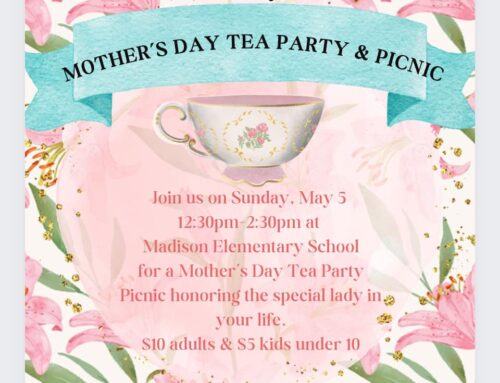 Madison Rec Mother’s Day Tea Party and Picnic