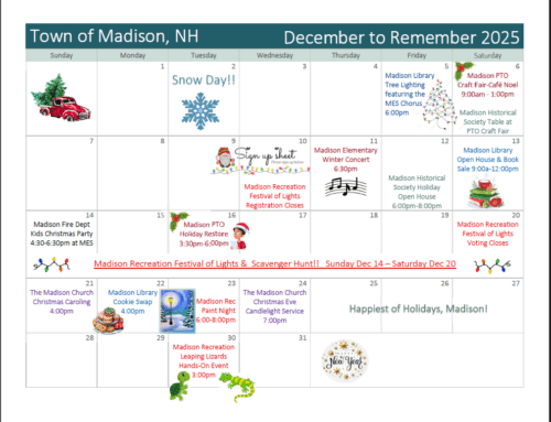 Madison December to Remember Calendar 2025