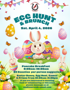 Colorful And Playful Kids Easter Egg Hunt Event Flyer