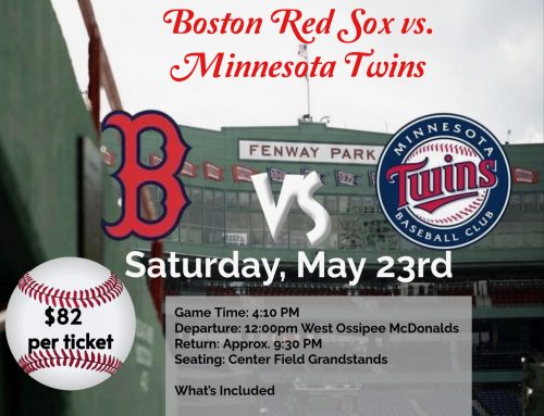 Boston Red Sox Game with Ossipee 5/23
